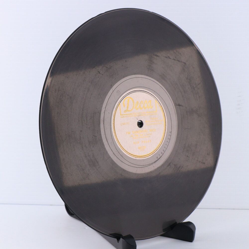 Red Foley – Tennessee Polka / I'm Throwing Rice - 1949 10" 78 rpm Record 46170 - Picture 14 of 16